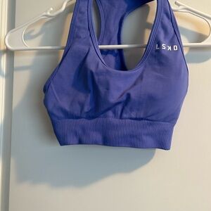 LSKO Women's Blue Sports Bra